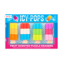 Load image into Gallery viewer, OOLY Icy Pops Scented Puzzle Erasers by OOLY