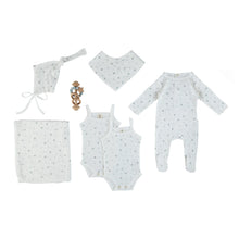 Load image into Gallery viewer, Cadeau Baby Indigo Floral / 0M All in 1 Take me home set (Indigo Floral) by Cadeau Baby
