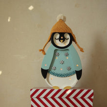 Load image into Gallery viewer, Little Lights US lamp Light Blue Little Lights Mini Holiday Penguin Lamp ~ Limited Edition