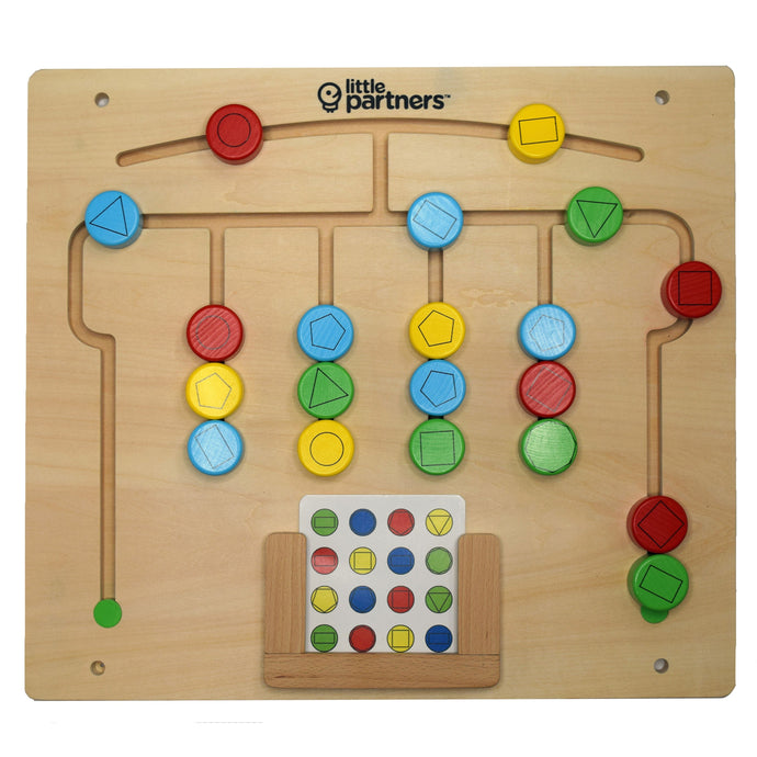 rbowholesale Learning Tower Accessories Little Partners Developmental Activity Board - Match N Play