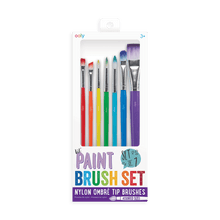 Load image into Gallery viewer, OOLY lil&#39; Paint Brush Set - Set of 7 by OOLY