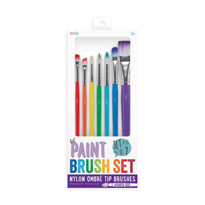 OOLY lil' Paint Brush Set - Set of 7 by OOLY