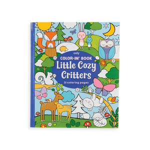 OOLY Little Cozy Critters Coloring Book by OOLY