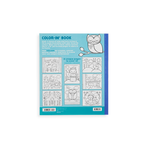 OOLY Little Cozy Critters Coloring Book by OOLY