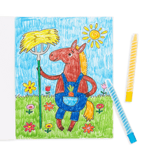 Load image into Gallery viewer, OOLY Little Farm Friends Coloring Book by OOLY
