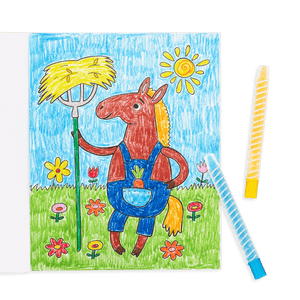 OOLY Little Farm Friends Coloring Book by OOLY