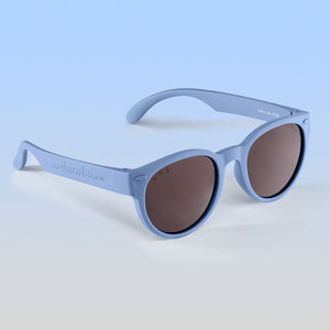 ro•sham•bo eyewear Malibu Sands S/M / Polarized Brown Lens / Cloudy Blue Frame Skywalker Rounds | Adult