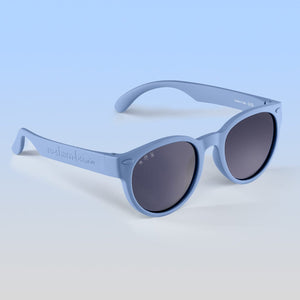 ro•sham•bo eyewear Malibu Sands S/M / Polarized Grey Lens / Cloudy Blue Frame Skywalker Rounds | Adult