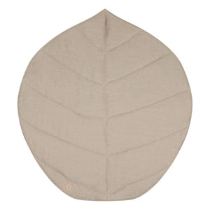 moimili.us Mat Moi Mili Linen “Natural” Leaf Mat
