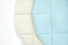 Load image into Gallery viewer, moimili.us Mat Moi Mili “Mint and Beige” Round Cotton Mat