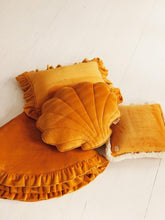 Load image into Gallery viewer, moimili.us Mat Soft Velvet “Mustard” Mat with Frill