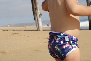 Beau & Belle Littles Mermaids Nageuret Premium Reusable Swim Diaper, Adjustable 0-3 Years by Beau & Belle Littles