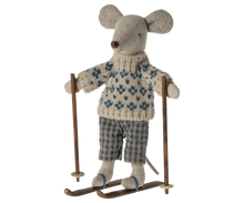 Load image into Gallery viewer, Maileg USA Mice Winter Mouse with Ski Set, Dad
