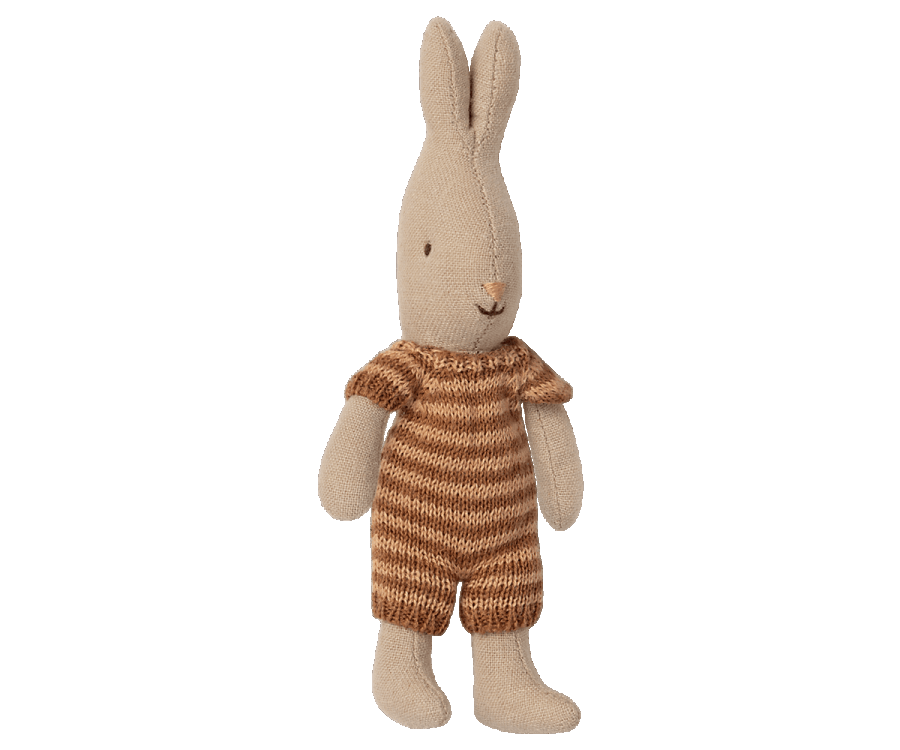 Maileg USA Micros Rabbit, Micro - Maroon