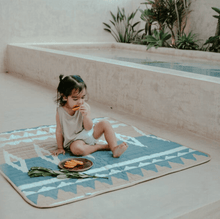 Load image into Gallery viewer, Little Lona Mineral Toddlekind Pretty Practical Indoor And Outdoor Water-Resistant Tribal Playmats
