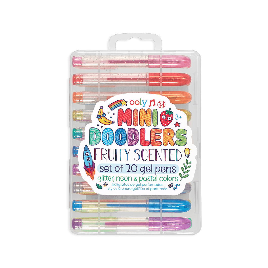 OOLY Mini Doodlers Scented Gel Pens - Set of 20 by OOLY