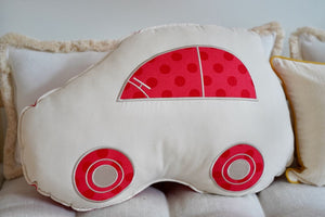 moimili.us Moi Mili "Red Dots" Car Pillow