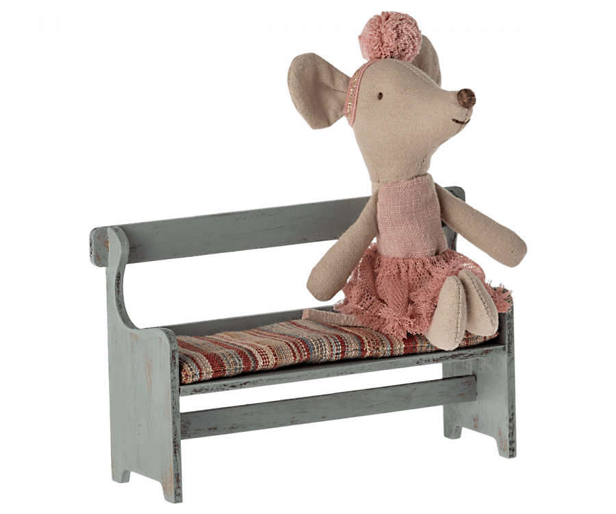 Maileg USA mouse accessories Bench, Mouse