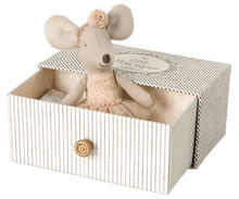 Load image into Gallery viewer, Maileg USA mouse accessories Maileg Dancing Mouse in Daybed, Little Sister