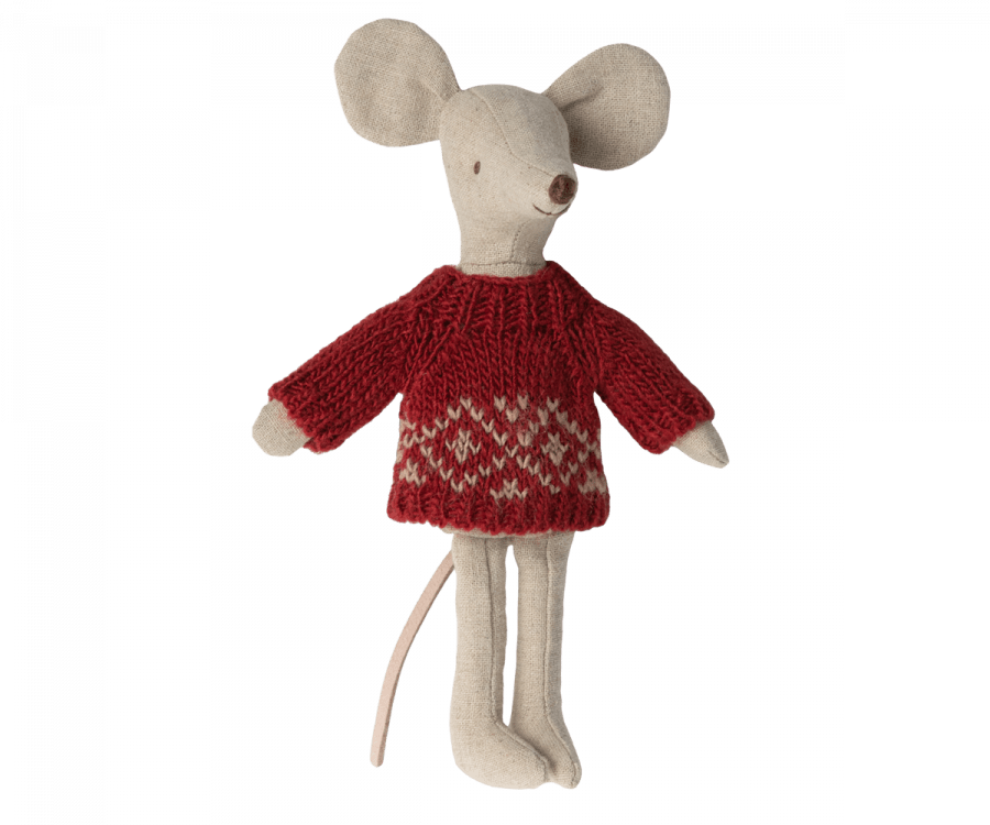 Maileg USA mouse clothing Knitted Sweater, Mum Mouse