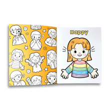 Load image into Gallery viewer, OOLY My First Feelings Toddler Color-in Book by OOLY