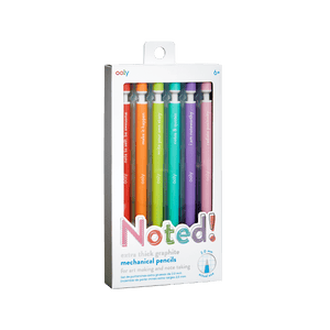 OOLY Noted! Graphite Mechanical Pencils - Set of 6 by OOLY