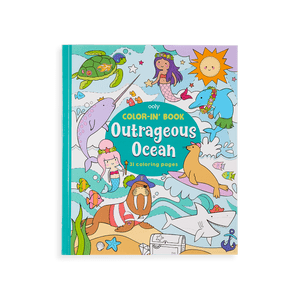 OOLY Outrageous Ocean Coloring Book by OOLY
