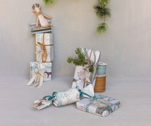 Maileg USA Paper Products & Tins Gift Wrap, 10m - Winter Wonderland