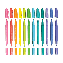 Load image into Gallery viewer, OOLY Pastel Hues Dual Tip Markers - Set of 12 by OOLY