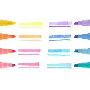 OOLY Pastel Liners Dual Tip Markers by OOLY