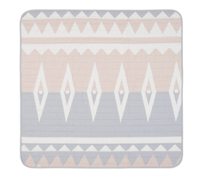 Toddlekind Play Mat Blush Toddlekind Pretty Practical Indoor And Outdoor Water-Resistant Tribal Playmats