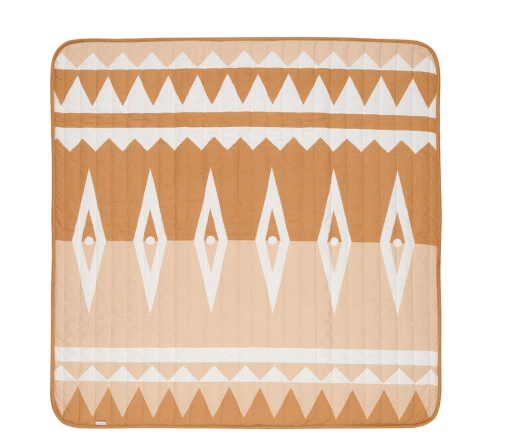 Toddlekind Play Mat Camel Toddlekind Pretty Practical Indoor And Outdoor Water-Resistant Tribal Playmats