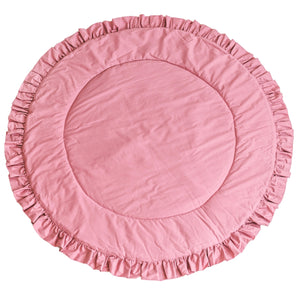 minicamp Playmats Minicamp Kids Playmat With Ruffles In Rose