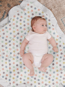 JuJuBe Reversible Baby Blankets JuJuBe Reversible Baby Blanket - Happy Baby Vibes