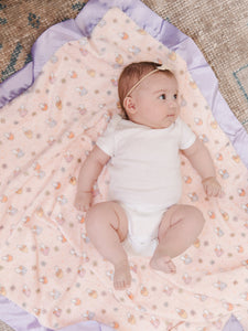 JuJuBe Reversible Baby Blankets JuJuBe Reversible Baby Blanket - Mushy Love