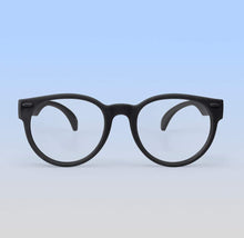 Load image into Gallery viewer, ro•sham•bo eyewear Screen Time Round / Black / Blue Light Filter Toddler Screen Time Specs