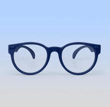 Load image into Gallery viewer, ro•sham•bo eyewear Screen Time Round / Navy / Blue Light Filter Toddler Screen Time Specs