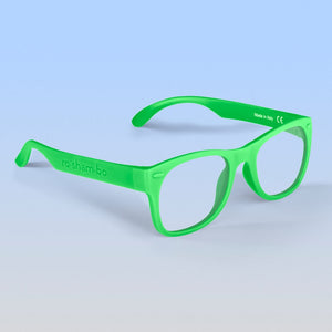 ro•sham•bo eyewear Screen Time Wayfarer / Bright Green / Blue Light Filter Junior Screen Time Specs