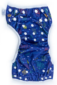 Beau & Belle Littles Sea Friends Nageuret Premium Reusable Swim Diaper, Adjustable 0-3 Years by Beau & Belle Littles
