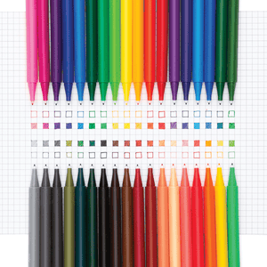 OOLY Seriously Fine Felt Tip Markers by OOLY