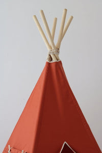 moimili.us Set teepee with mat Moi Mili “Red Fox” Teepee and Round Mat Set