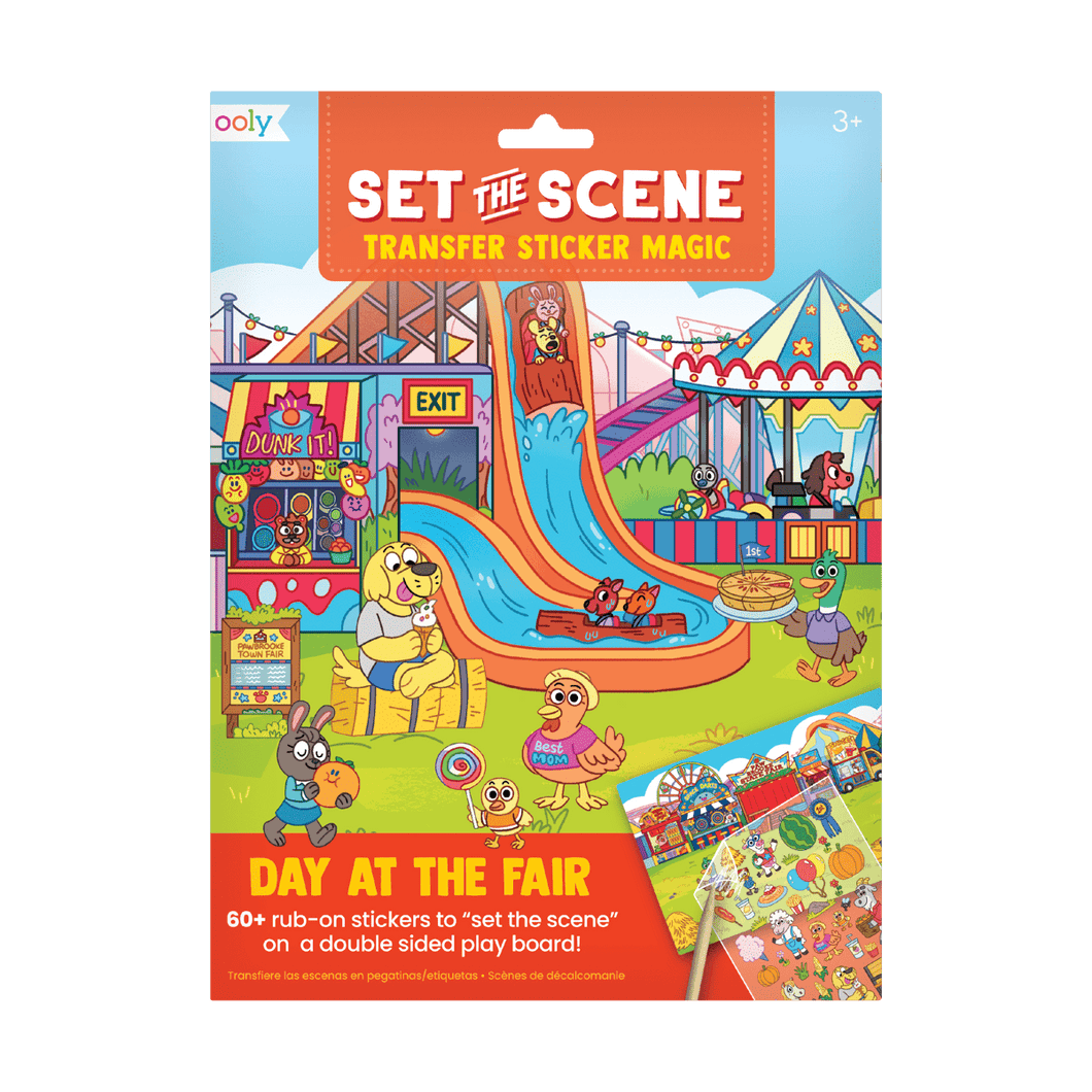 OOLY Set The Scene Transfer Stickers Magic - Day At The Fair by OOLY