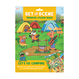 OOLY Set The Scene Transfer Stickers Magic - Let's Go Camping by OOLY