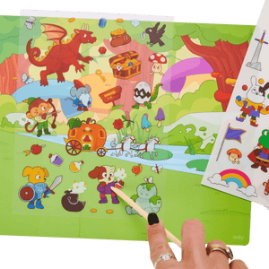 OOLY Set The Scene Transfer Stickers Magic - Magical Forest by OOLY