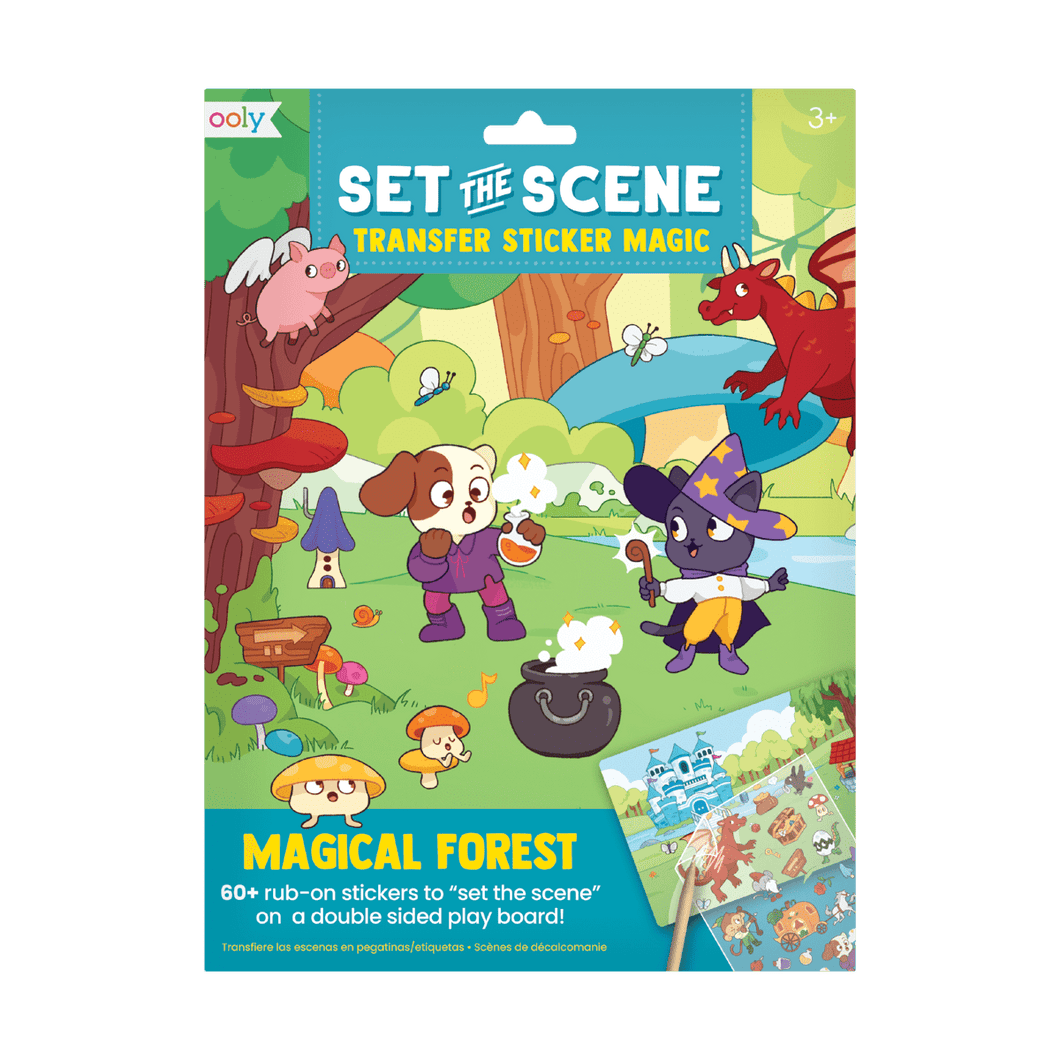 OOLY Set The Scene Transfer Stickers Magic - Magical Forest by OOLY