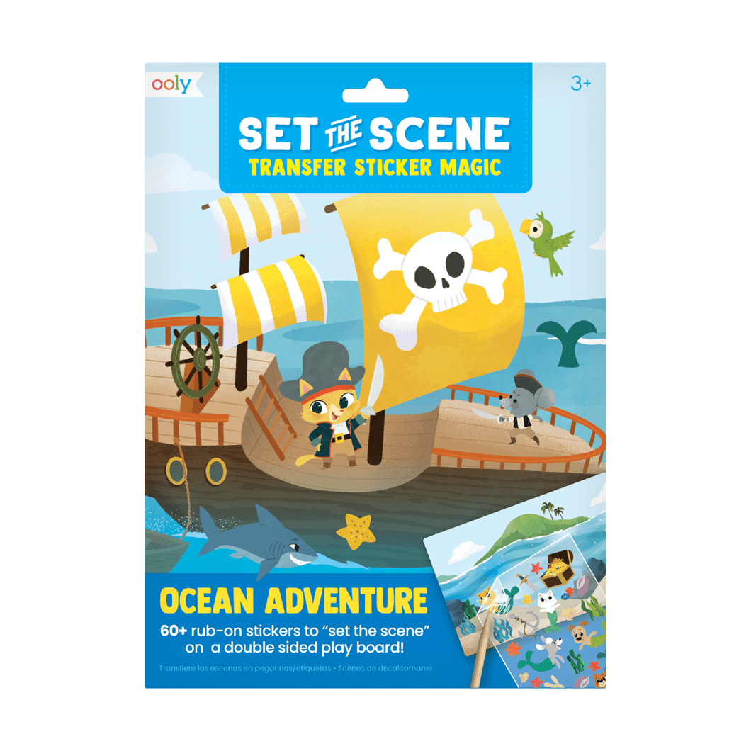 OOLY Set The Scene Transfer Stickers Magic - Ocean Adventure by OOLY