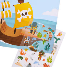 Load image into Gallery viewer, OOLY Set The Scene Transfer Stickers Magic - Ocean Adventure by OOLY