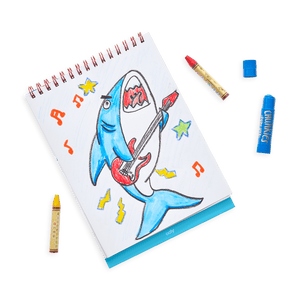 OOLY Sketch & Show Standing Sketchbook - Cute Doodle World by OOLY