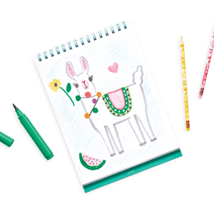 OOLY Sketch & Show Standing Sketchbook - Funtastic Friends by OOLY