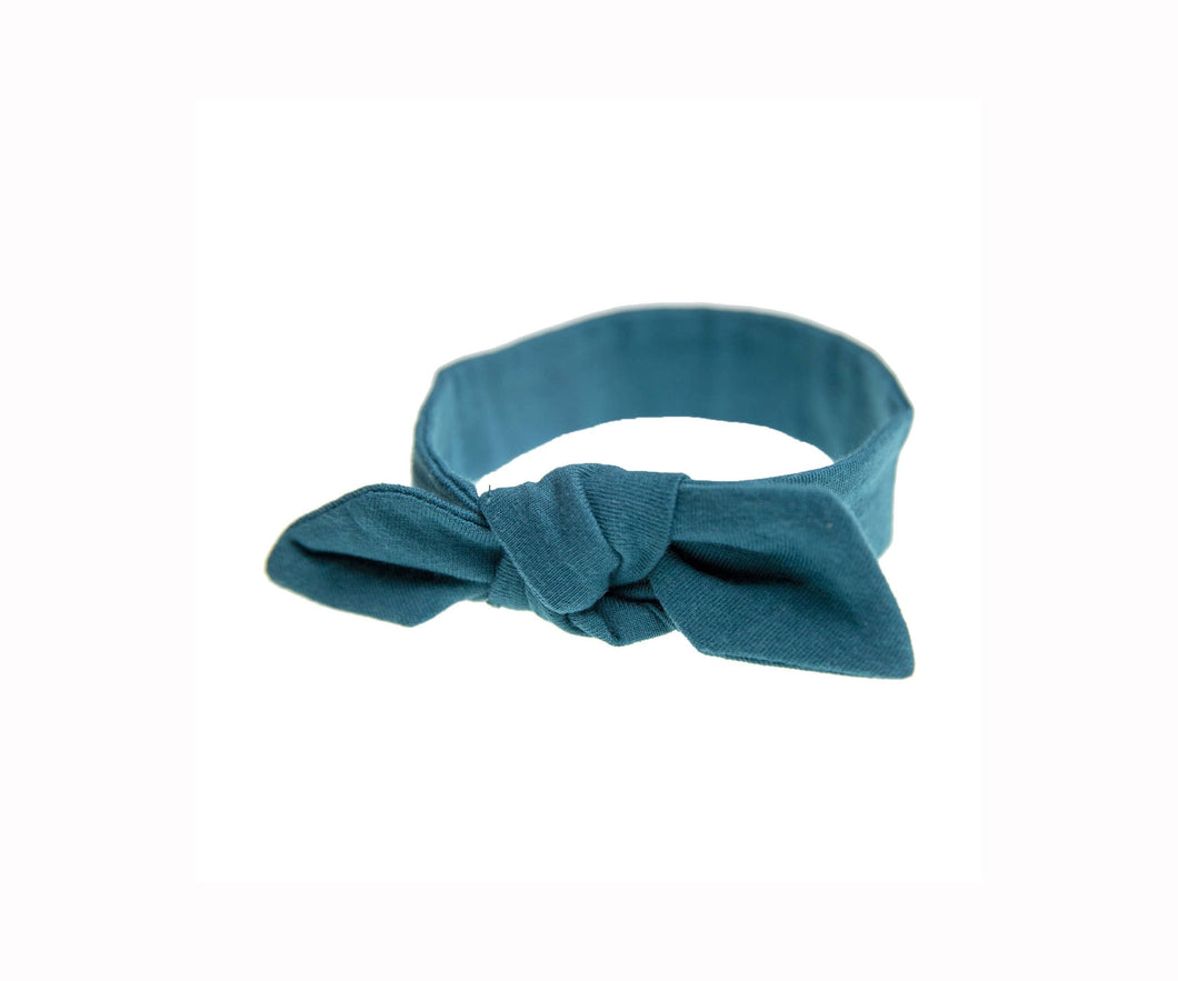 embé® Spruce / Newborn (6-14lbs) Bow Headband by embé®